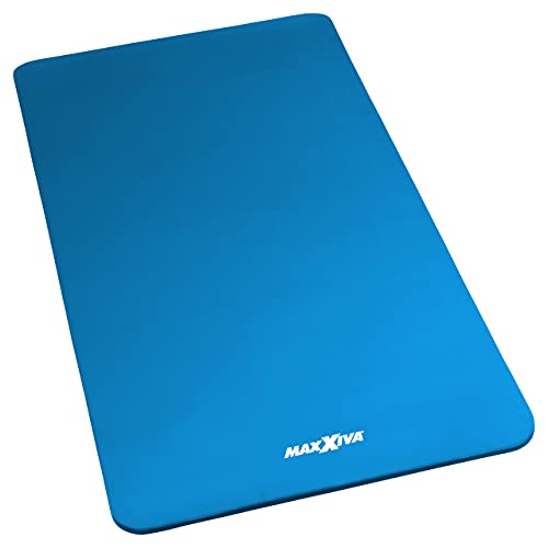 Maxxiva Gymnastikmatte Fitnessmatte Blau Yogamatte 190x100x1 5 Cm