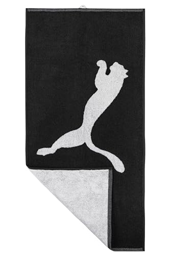 Puma Handtuch Sporthandtuch Statement Deluxe Edition Black Gr