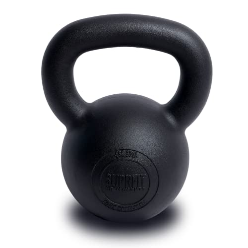 Suprfit Econ Professional Kettlebell 16kg Pulverbeschichtete Kugelhantel Aus