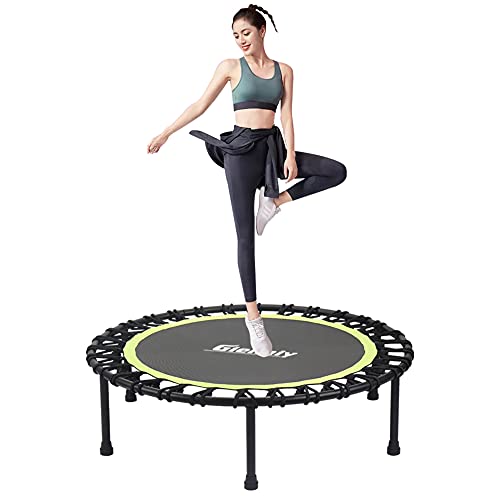 Gielmiy Fitness Trampolin Ca 101cm Outdoor Indoor Mini