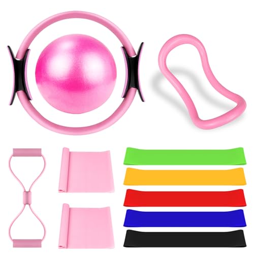 Jomzuci Pilates Set Pilates Ball Ring Zubeh R