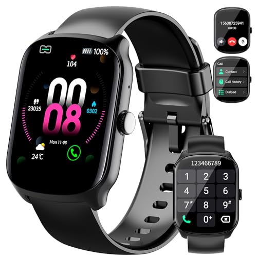 Smartwatch Herren Damen 1 95 Hd Gebogener Bildschirm