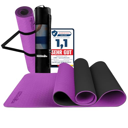 La Mente Es Maravillosa Gymnastikmatte Rutschfest Yogamatte Inkl