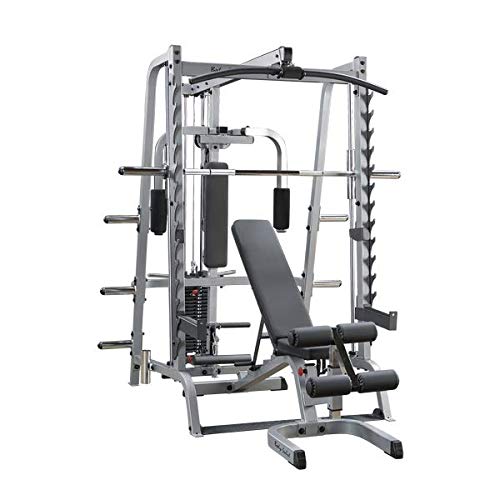 Body Solid Gs348p4 Kraftstation Power Tower Smith Gym