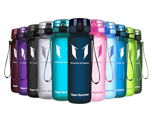 Super Sparrow Trinkflasche Tritan Wasserflasche 500ml Bpa Frei
