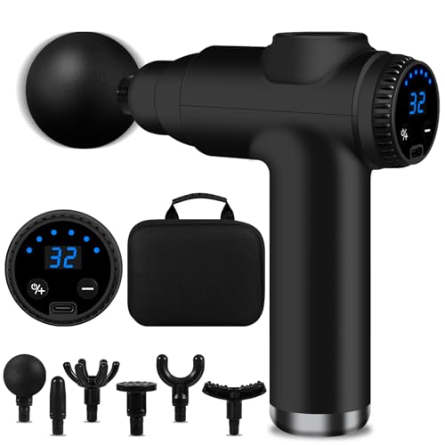 Buoazr Massagepistole Mini Muskel Massage Pistole Mit 32