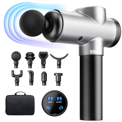Burnnove Massagepistole Massage Gun 99 Geschwindigkeit 8 Massage