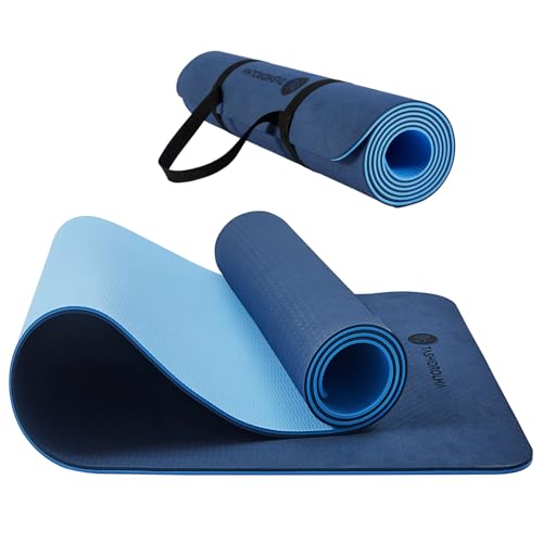 Tashidrolma Yogamatte Rutschfest Tpe Gymnastikmatte Mit Tragegurt Sportmatte