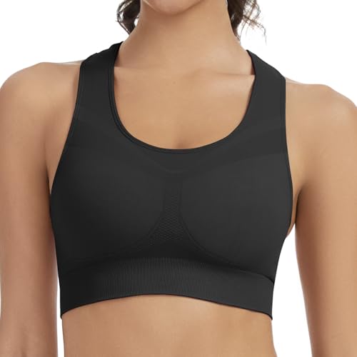 Lemef Sport Bh Damen Racerback Push Up Sport