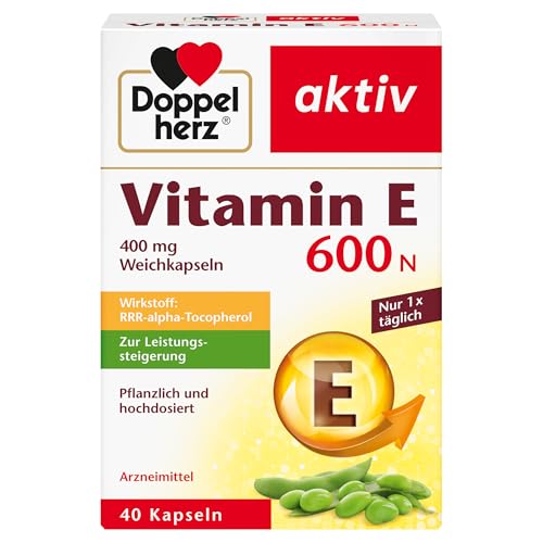 Doppelherz Vitamin E 600 N Weichkapseln Arzneimittel Pflanzlich