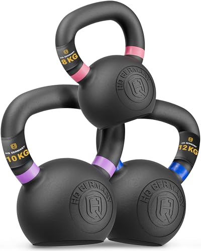 Hq Germany Powdercoat Kettlebell Vollguss 2 32kg Starter