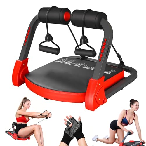 Core Bauchtrainer F R Zuhause Klappbarer Bauchroller Bauchmuskeltrainer