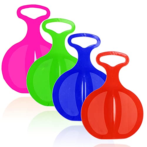 Lileno Sports Kinder Poporutscher Zum Rodeln 4er Set