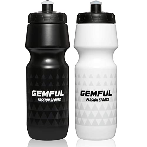 Gemful Trinkflasche Sport 750ml Breite Ffnung Dr Ckbare