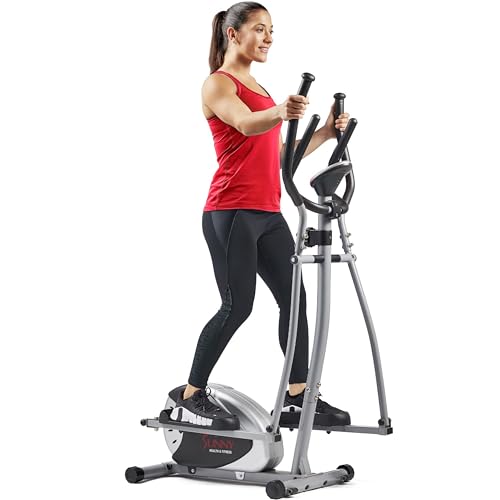 Sunny Health Fitness Crosstrainer Mit Magnetwiderstand Mit Lcd