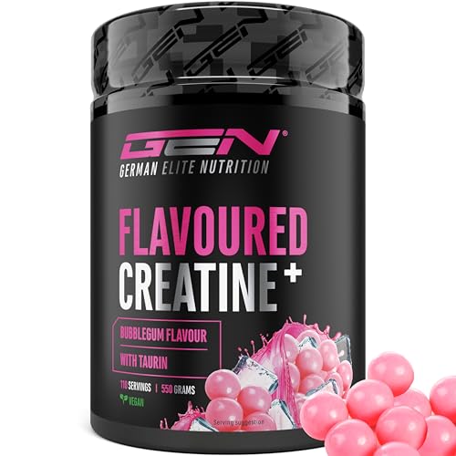 Flavoured Creatine Pulver 550g Creatin Monohydrat L Taurin