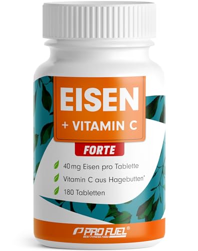 Eisentabletten Hochdosiert 180x Mit 40 Mg Eisen Vitamin