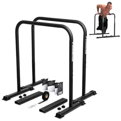 Gornation Premium Dip Barren Dip Stange Verstellbares Calisthenics