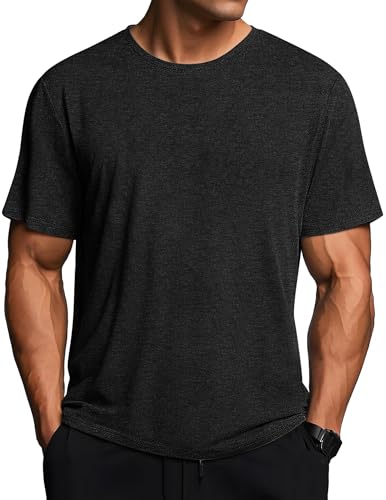 Pinspark Sport Tshirts Herren Kurzarm Sport Shirt Schnelltrocknend