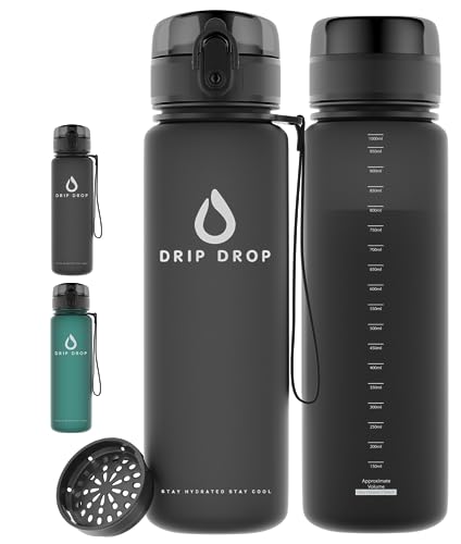 Drip Drop Trinkflasche 1l Sport Uberbottle Softtouch Bpa