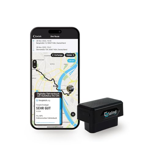 Salind Gps Elektronisches Fahrtenbuch Gps Tracker F R