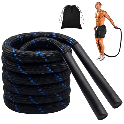 Iwtbnoa Schweres Springseil 1 2kg Battle Jump Rope