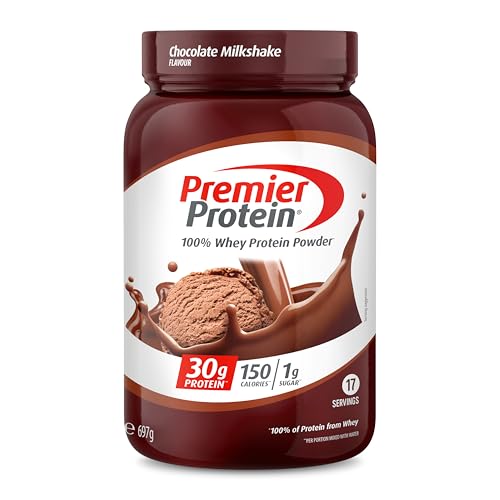 Premier Protein Whey 100 Protein Powder Chocolate Milkshake