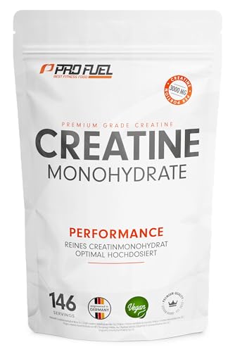 Profuel Creatin Monohydrat Pulver 500g Kreatin In Mikronisierter