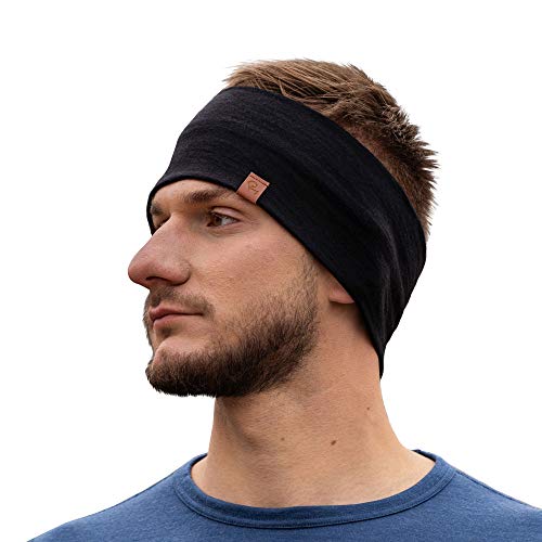 Menique 100 Merinowolle Stirnband Herren D Nnes Sport