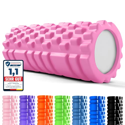 Unycos Faszienrolle 33x14 Cm Fitness Rolle Mit 3d