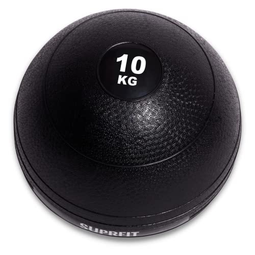 Suprfit Medizinball 10kg Speziell Gummierter Slamball Mit Griffiger