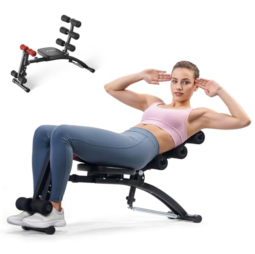 Merach Bauchtrainingsger T Verstellbare Sit Up Bank Bauchmuskel