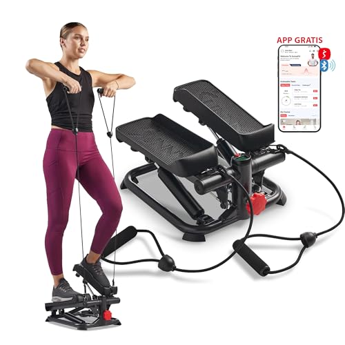 Sunny Health Fitness Gesamtk Rper Smart Stepper F