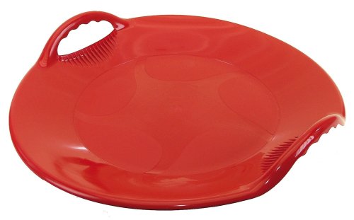 Alpengaudi Rutschplatte Ufo Rot Schlitten One Size