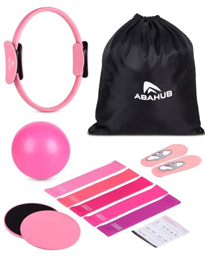 Abahub Pilates Ring Set 35cm Magic Circle 25cm