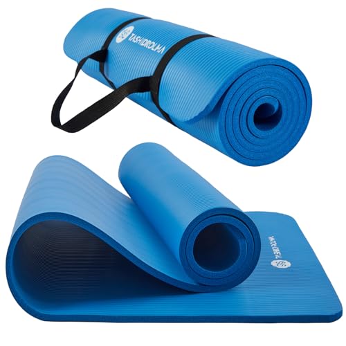 Tashidrolma Yoga Matte Dicker Nbr Yogamatte Rutschfest Mit