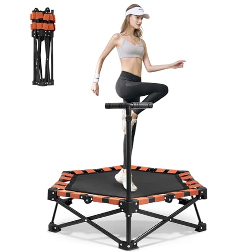 Faltbares Mini Trampolin Tragkraft 150kg Tragbares Bungs Rebounder