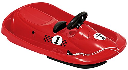 Hamax Bob Lenkbob Lenkschlitten Schlitten Sno Formel Rot