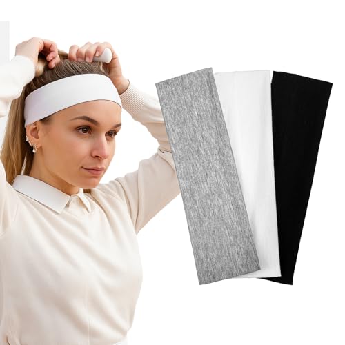Bewudy 3 St Ck Stirnband Damen Sport Baumwolle