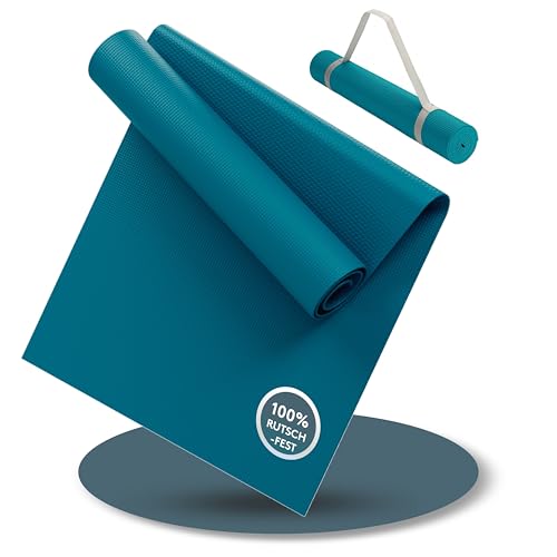 Lileno Sports Yoga Matte Caribbean Sea 180x60cm Sport