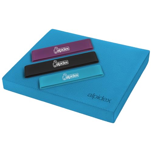 Alpidex Balance Pad 40x34x5 Cm Balancekissen Blau Inkl