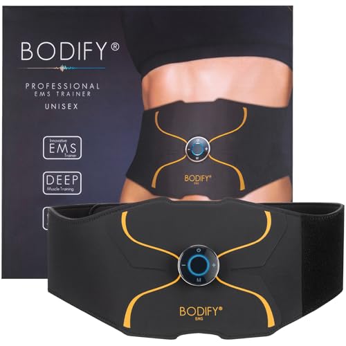 Bodify Ems Bauchtrainer Pro Gezielte Stimulation Der Bauch