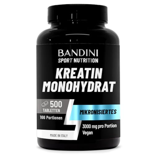 Bandini Creatin Monohydrat 500 Tabletten Training Sport Fitness