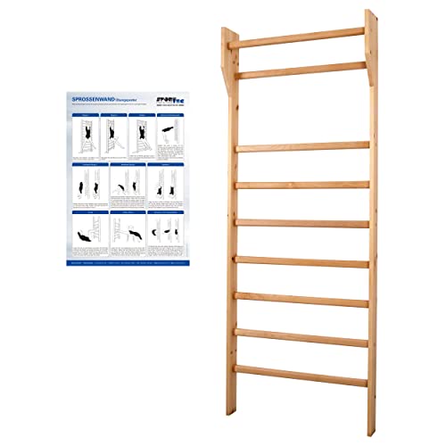 Sprossenwand Standard Bxh 80x210 Cm 9 Sprossen Inkl