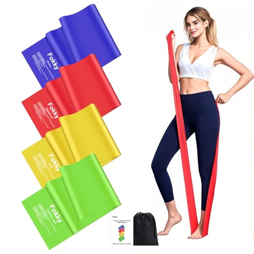Fokky Fitnessb Nder 4er Set Resistance Bands 2m