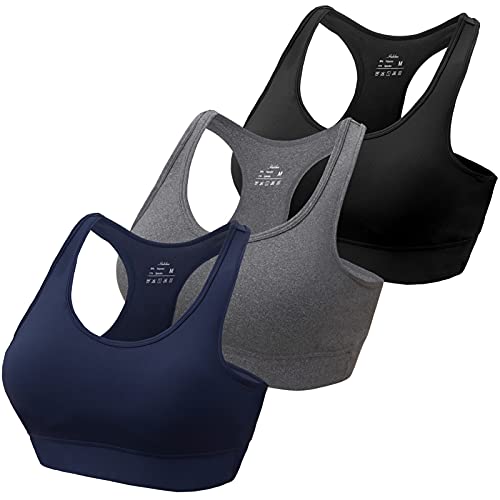 Hbselect 3stk Sport Bh Yoga Bustier Damen Bralette
