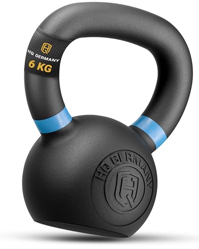 Hq Germany Kettlebell 6kg Pulverbeschichtung Gusseisen Kettlebell Set