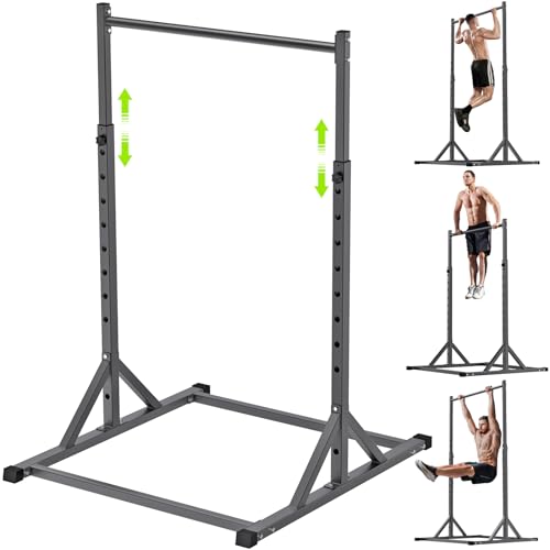 Seleware Klimmzugstange Freistehend Power Tower Squat Rack F