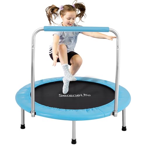 Serenelife Damen Foldable Mini Fitness Rebounder With Adjustable