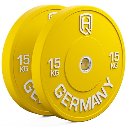 Hq Germany Olympic Bumper Plates 50mm Paar Set